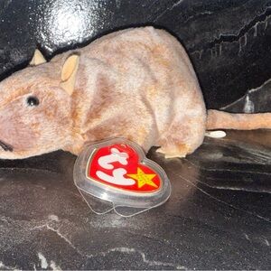 TY Babies VINTAGE RARE TIPTOE THE RAT